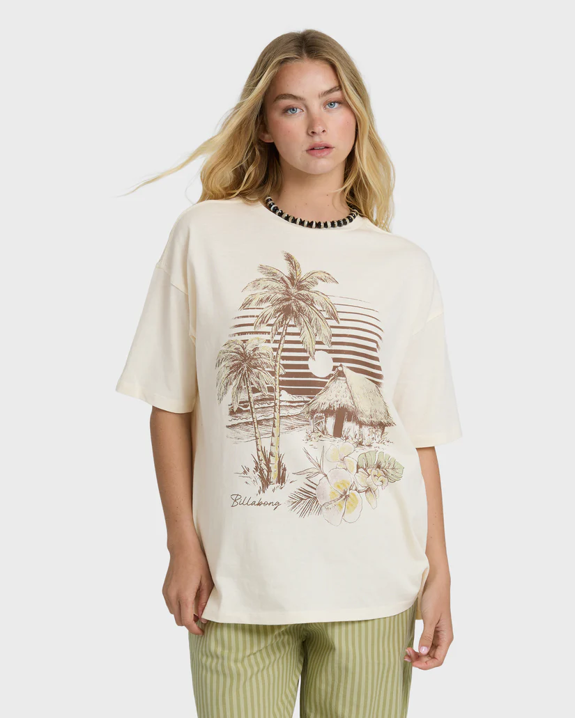 T-shirt de manga curta para Mulher - billabong - Image 3