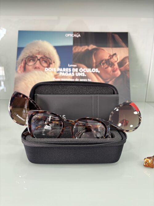 Óculos com Clip-On Solar