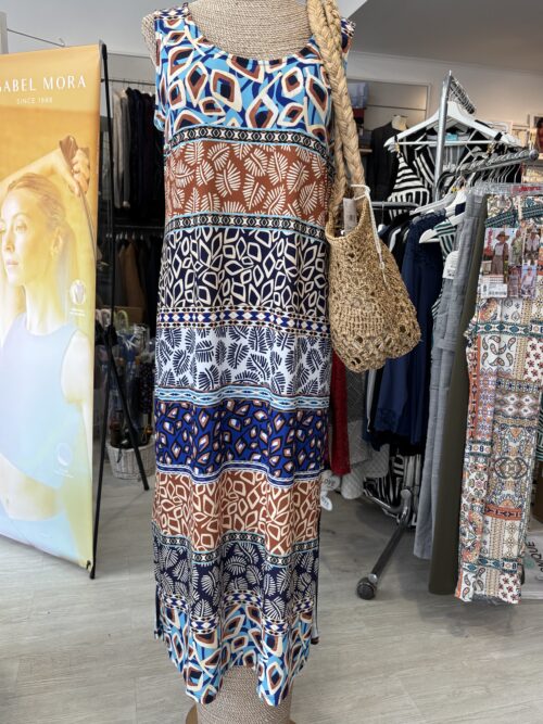 Vestido Comprido Colorido