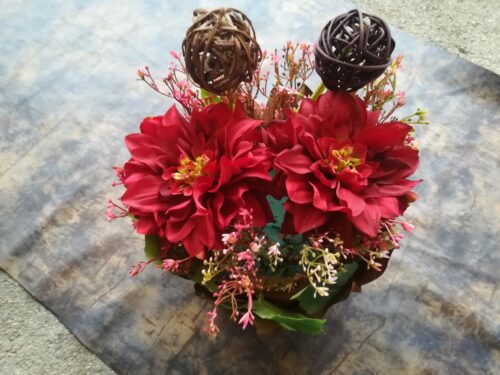 arranjo flores secas