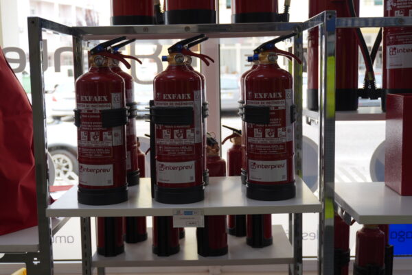 Extintor incêndio.