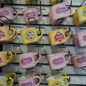 Personalized ceramic mugs