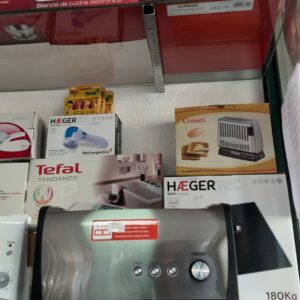 Tostadora eléctrica de acero inoxidable (Haeger)