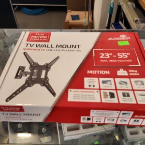 Soporte de pared para TV de 23”–55” (extra delgado)