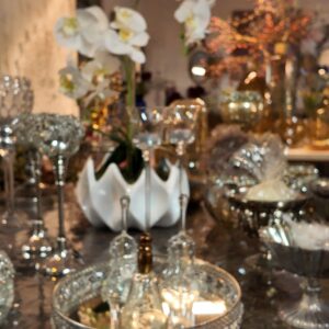 Conjunto de Peças Decorativas em Vidro