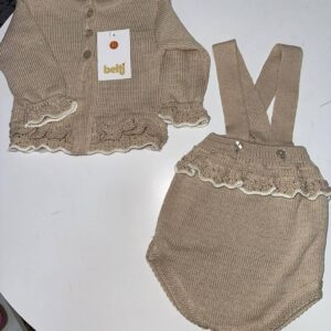 Conjunto de Fofos em Malha para Bebé