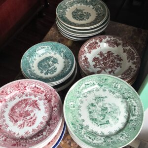 Set of Decorative Plates in Ceramic
