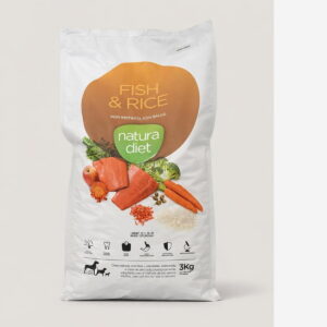 Natura Diet Fish & Rice Ração para Cães 3kg