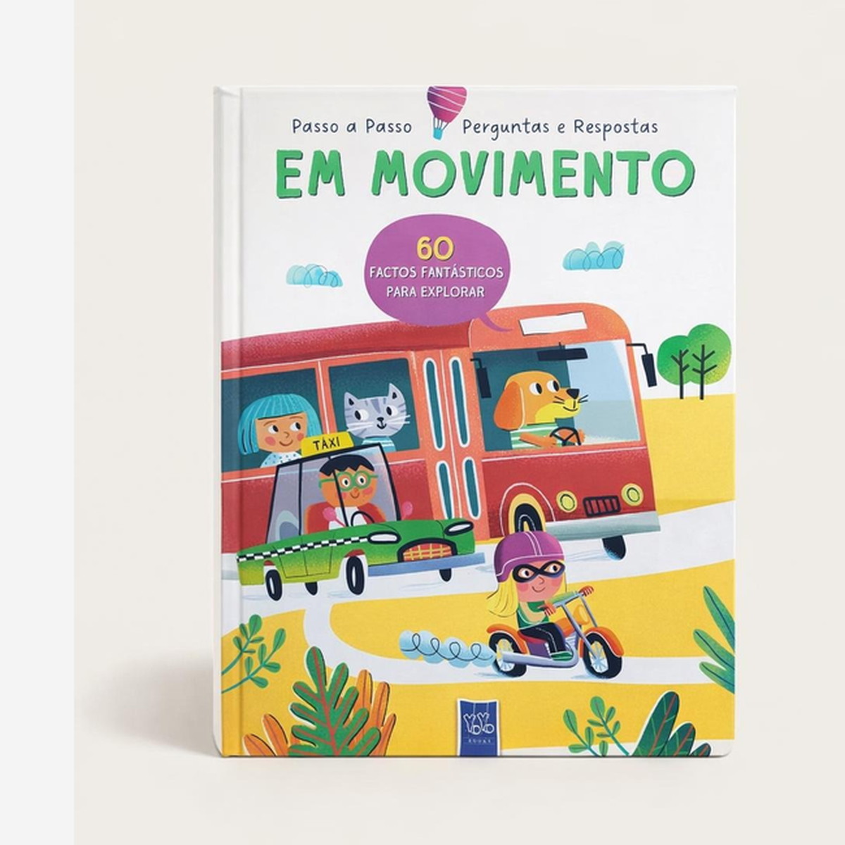 Livro infantil em movimento