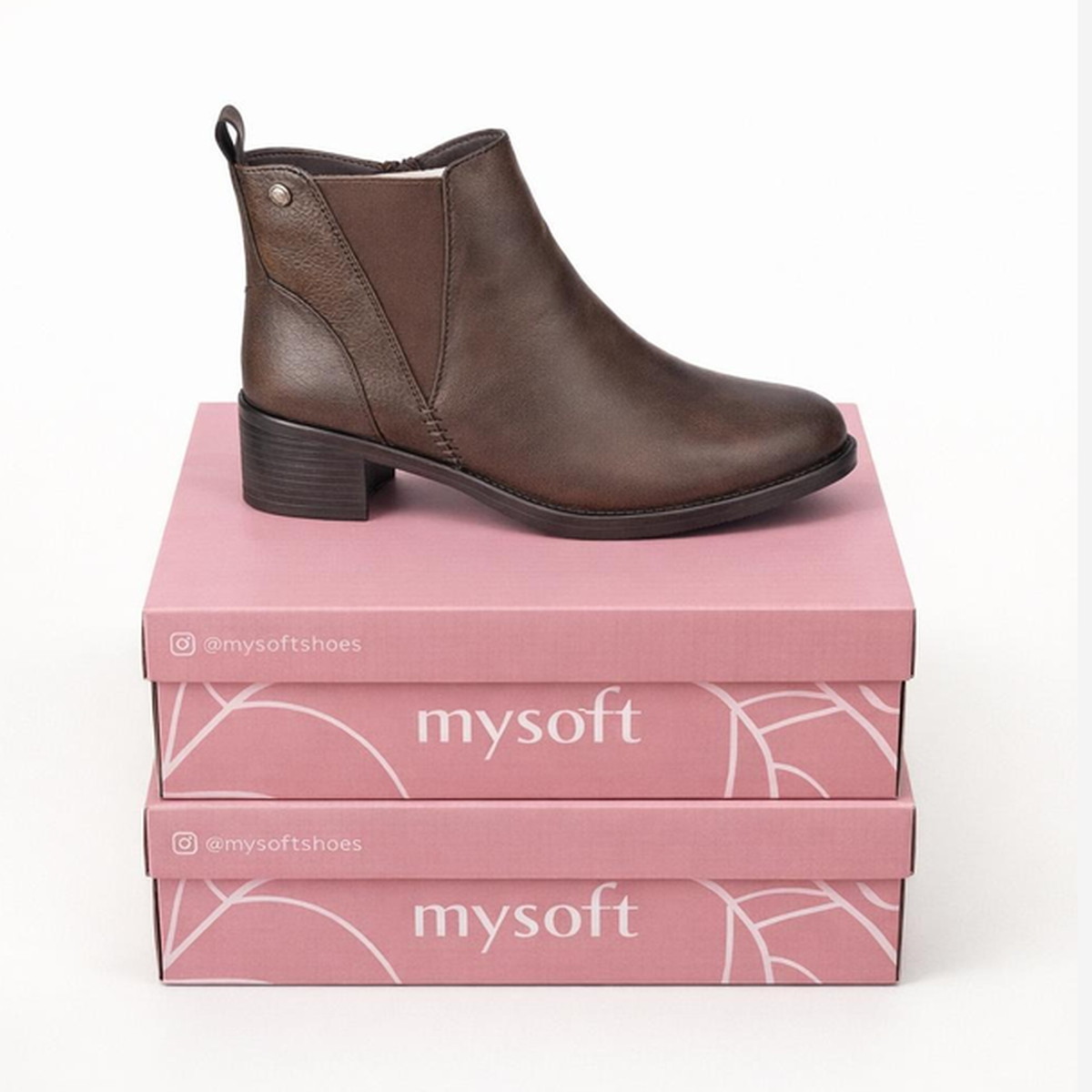 Bota castanha Mysoft