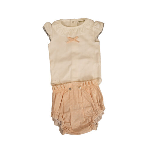 conjunto menina branco bebe jokids