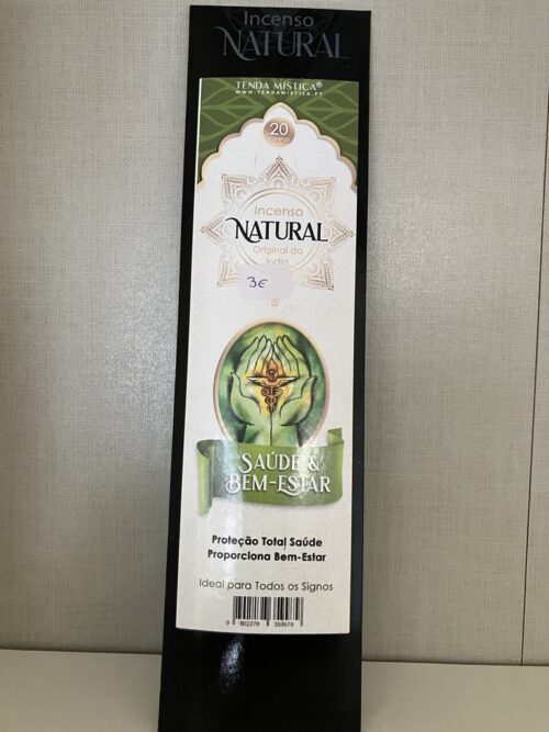 Incenso Natural Saúde & Bem-Estar