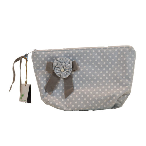 necessaire alcochoado grande bolinhas