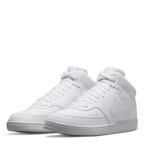 Nike Court Vision Mid (Triplo Branco)