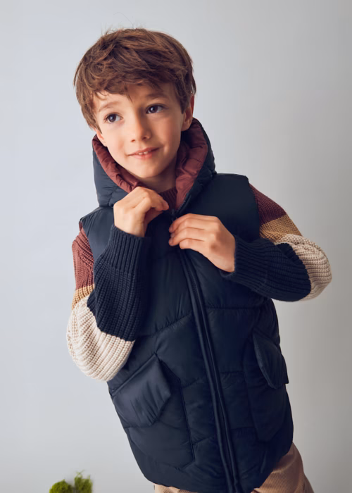 Colete reversível menino