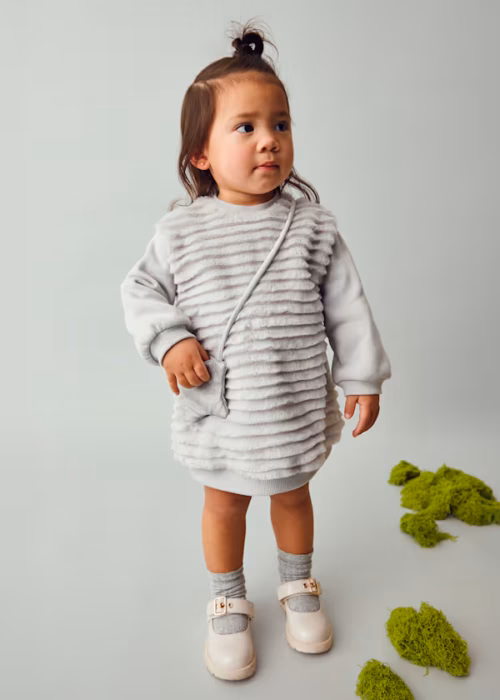 Vestido com bolso bebé - Mayoral