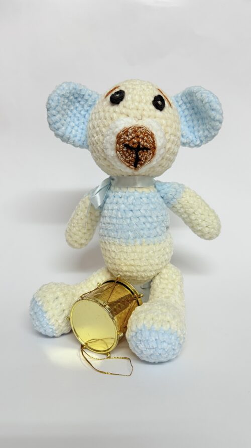 Cão de Amigurumi - crochê