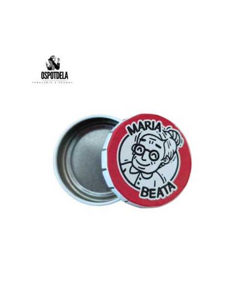 Cinzeiro Portátil MariaBeata em Metal – Cinzeiro Compacto com Tampa