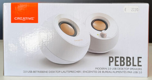 Creative Pebble branco