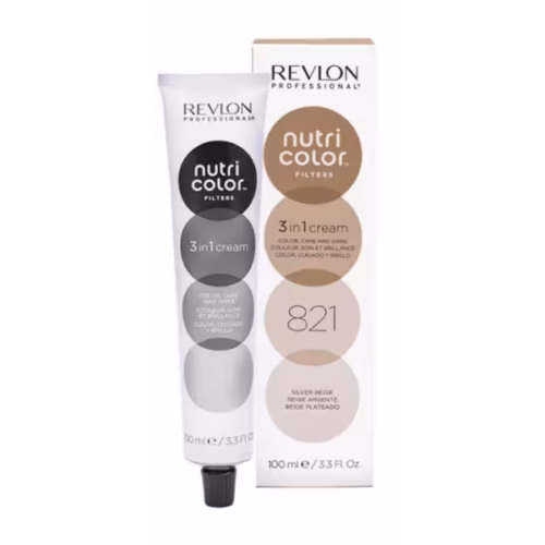 Revlon Professional Nutri Color Filters na tonalidade 821 Silver Beige 100 ml
