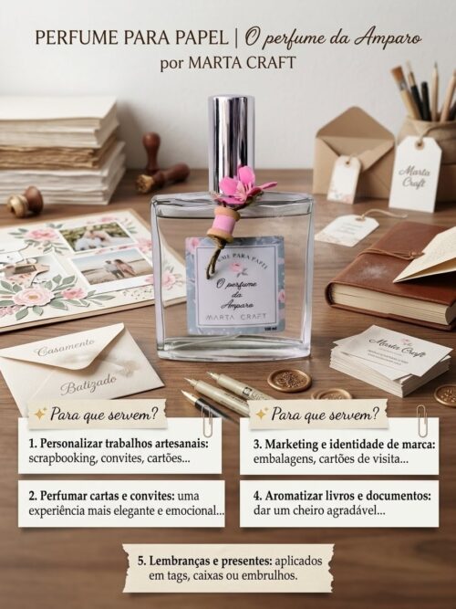 Perfume para papel “O perfume da Amparo” by Marta Craft