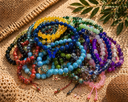 Pulseiras Elásticas Artesanais