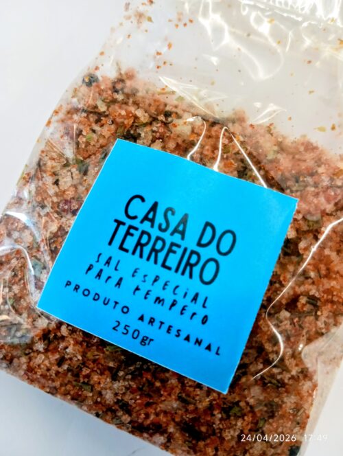 Sal especial para tempero