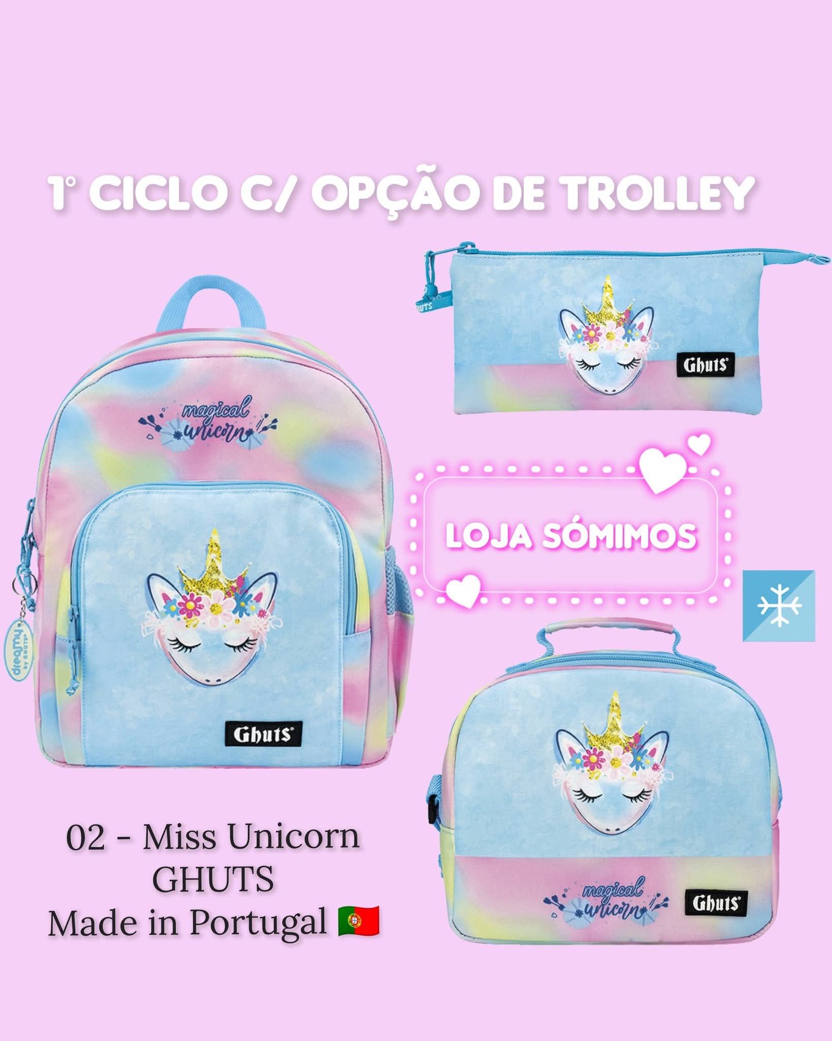 Conjunto escolar Ghuts Unicórnio 🦄 - Image 2