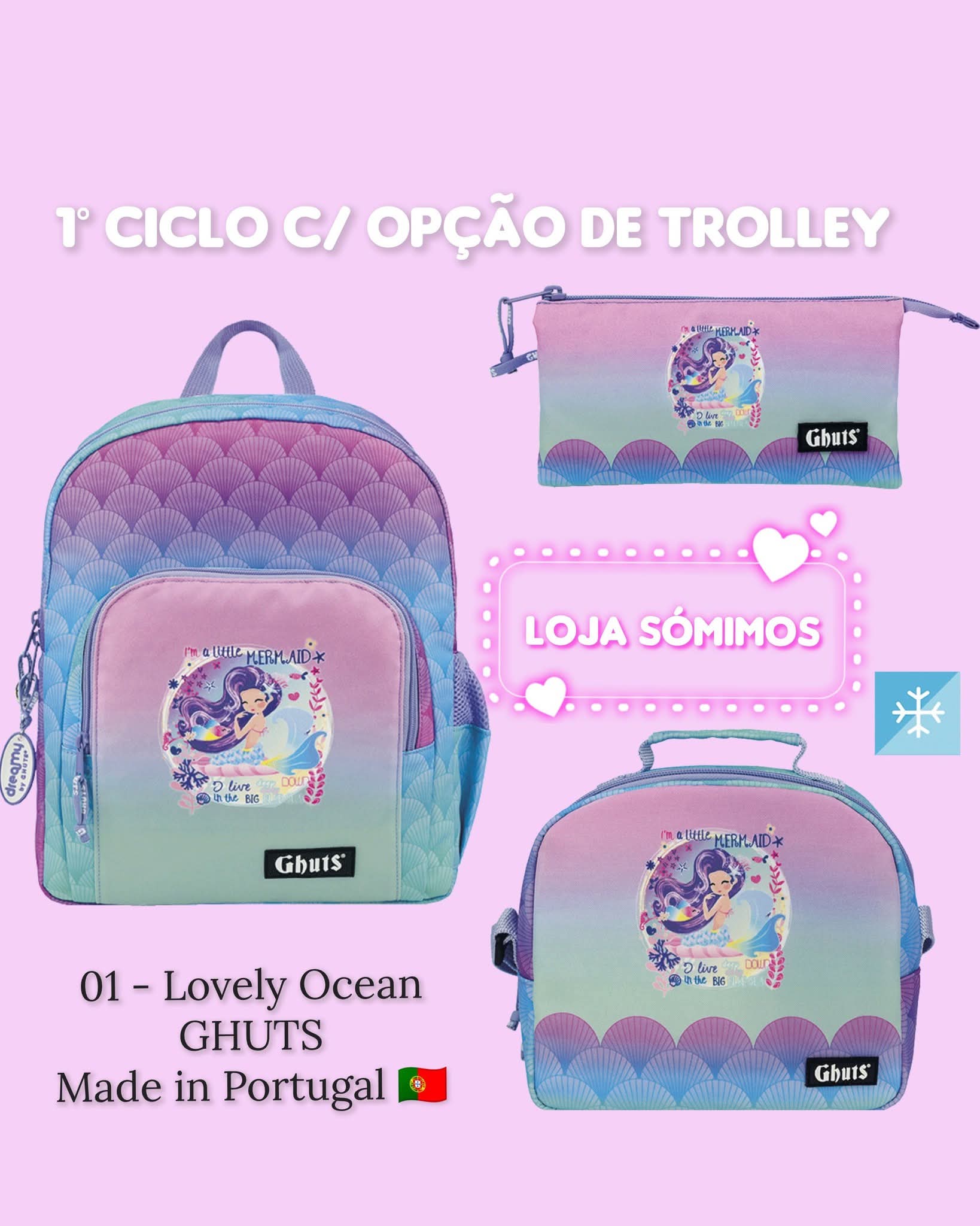 Conjunto escolar Ghuts "Sereia" Lovely Ocean - Image 3