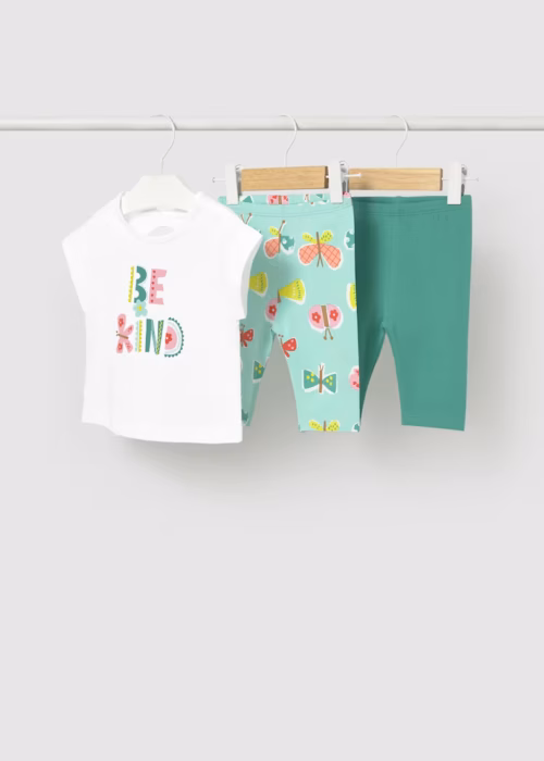 Conjunto de 3 peças com estampado Mayoral