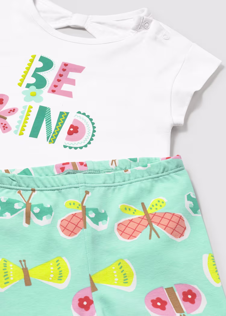 Conjunto de 3 peças com estampado Mayoral - Imagen 4