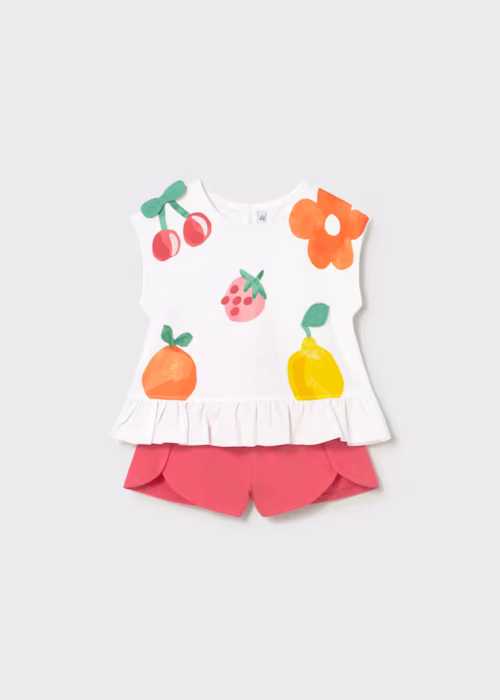 Conjunto calção e t-shirt bebé Mayoral