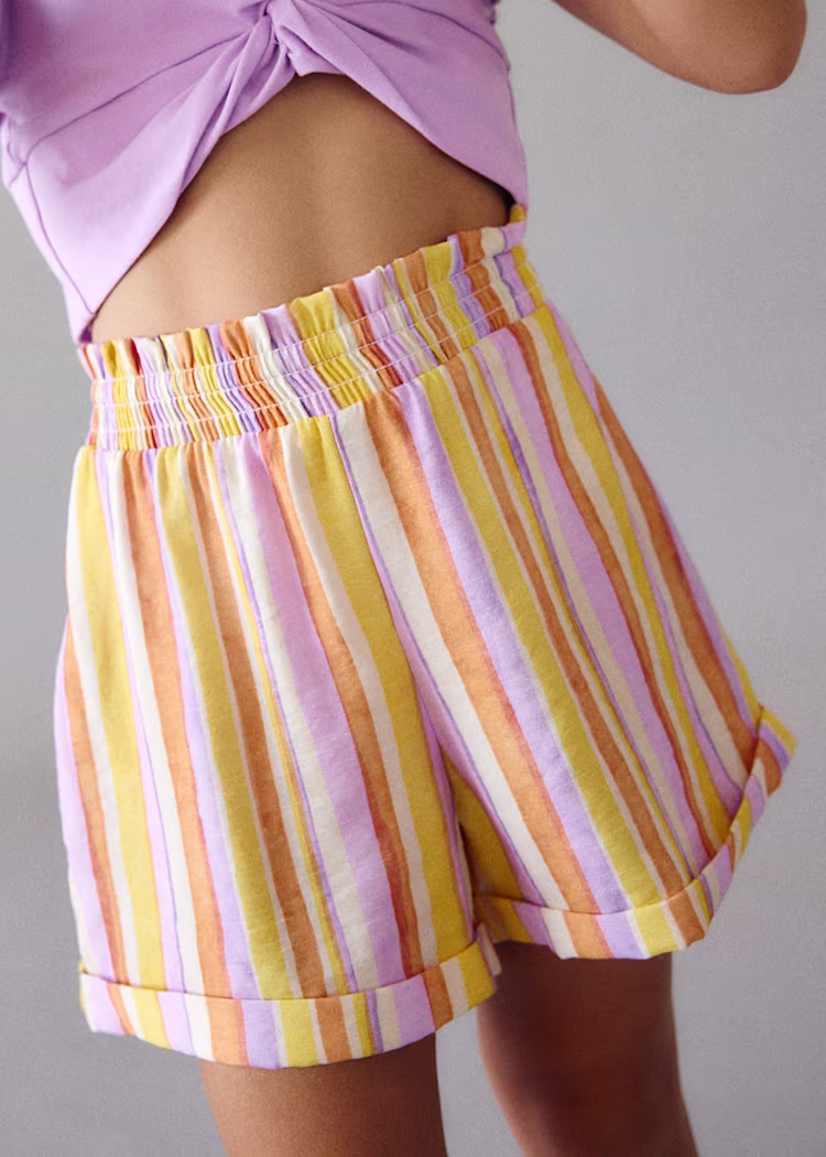 Conjunto top lilás e calções Mayoral - Image 2