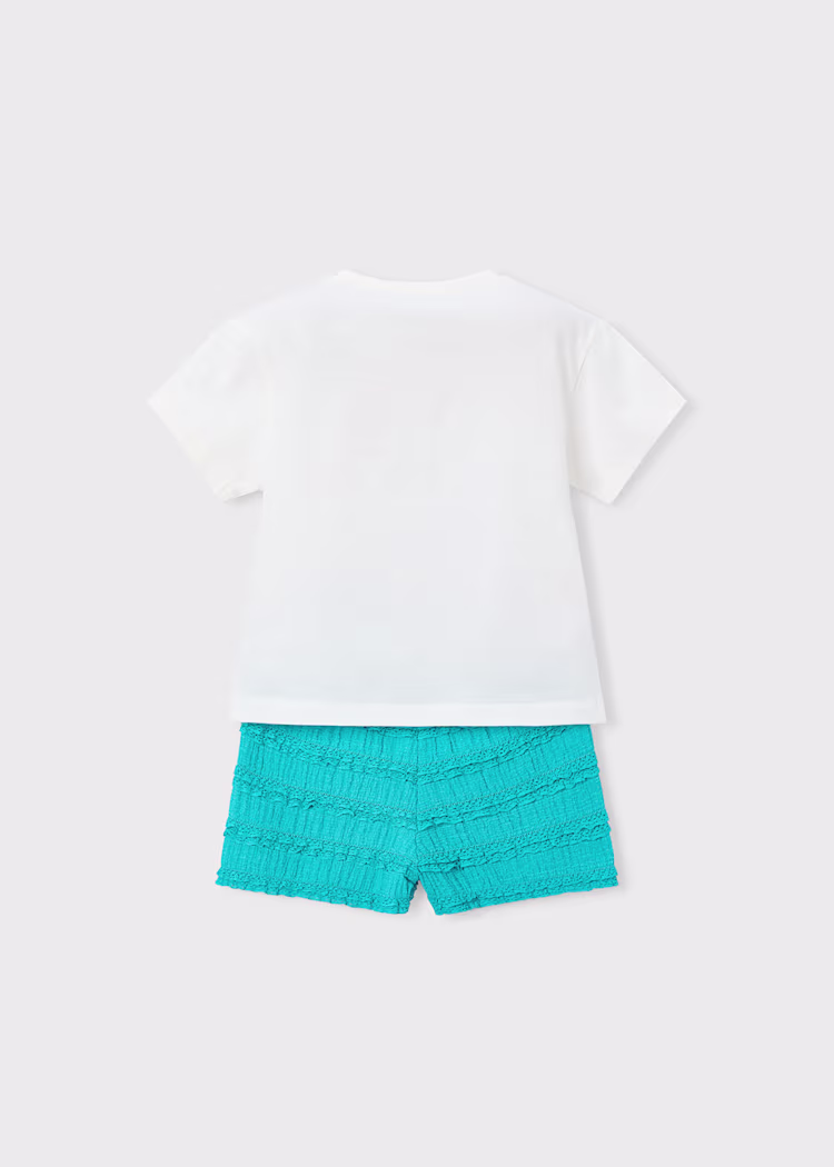 Conjunto calção e t-shirt Mayoral - Image 3