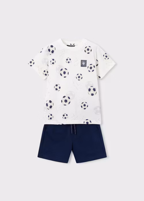 Conjunto de bermuda e tshirt Mayoral