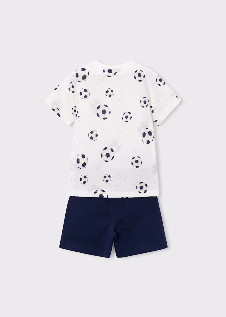 Conjunto de bermuda e tshirt Mayoral - Imagen 2