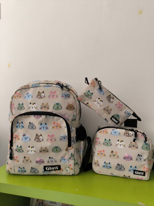 Conjunto escolar Ghuts meow mix 12