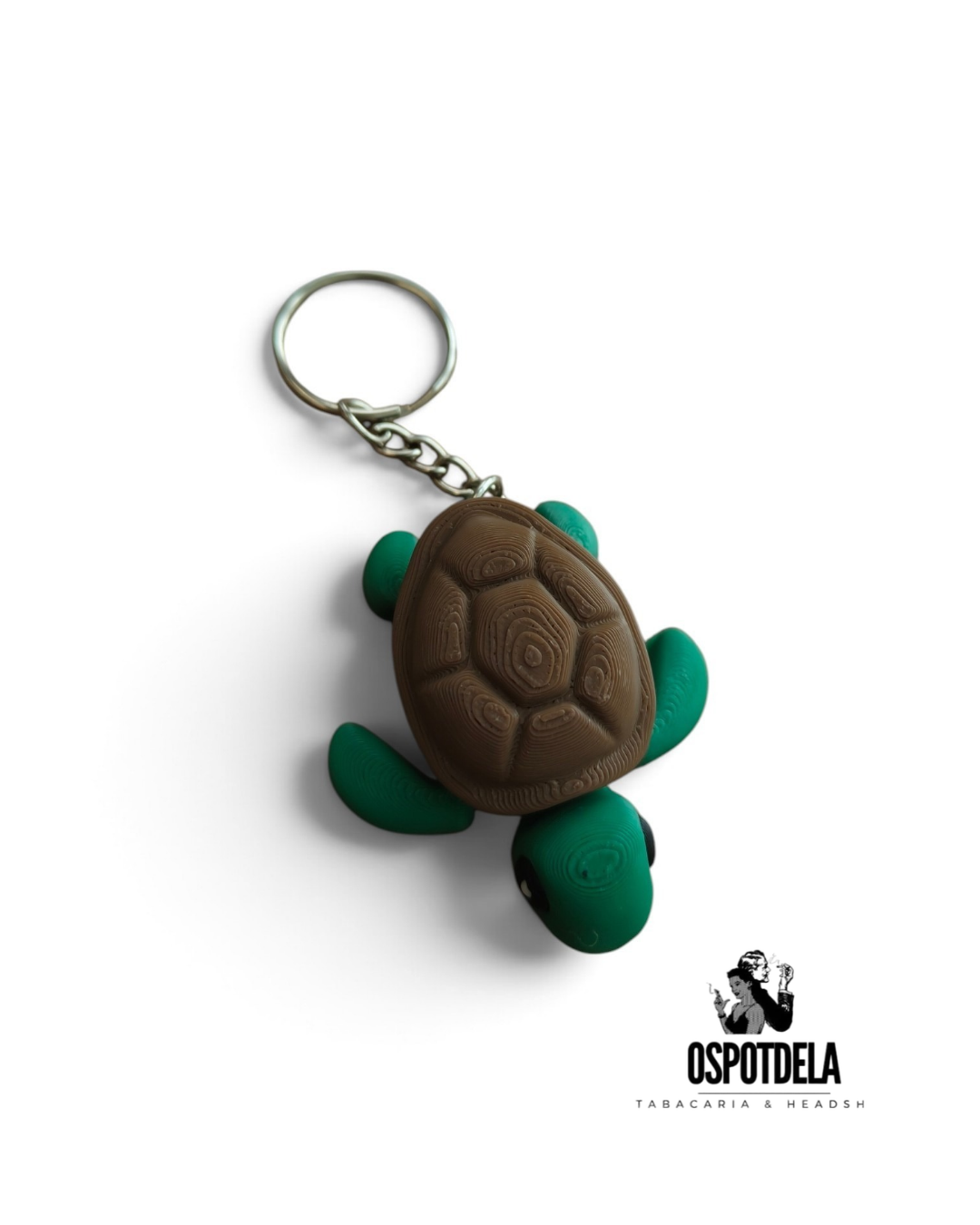 Porta-Chaves Tartaruga Marinha em Impressão 3D – OSPOTDELA