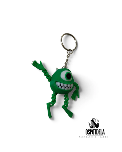 Porta-Chaves Mike Wazowski Articulado em Impressão 3D – OSPOTDELA