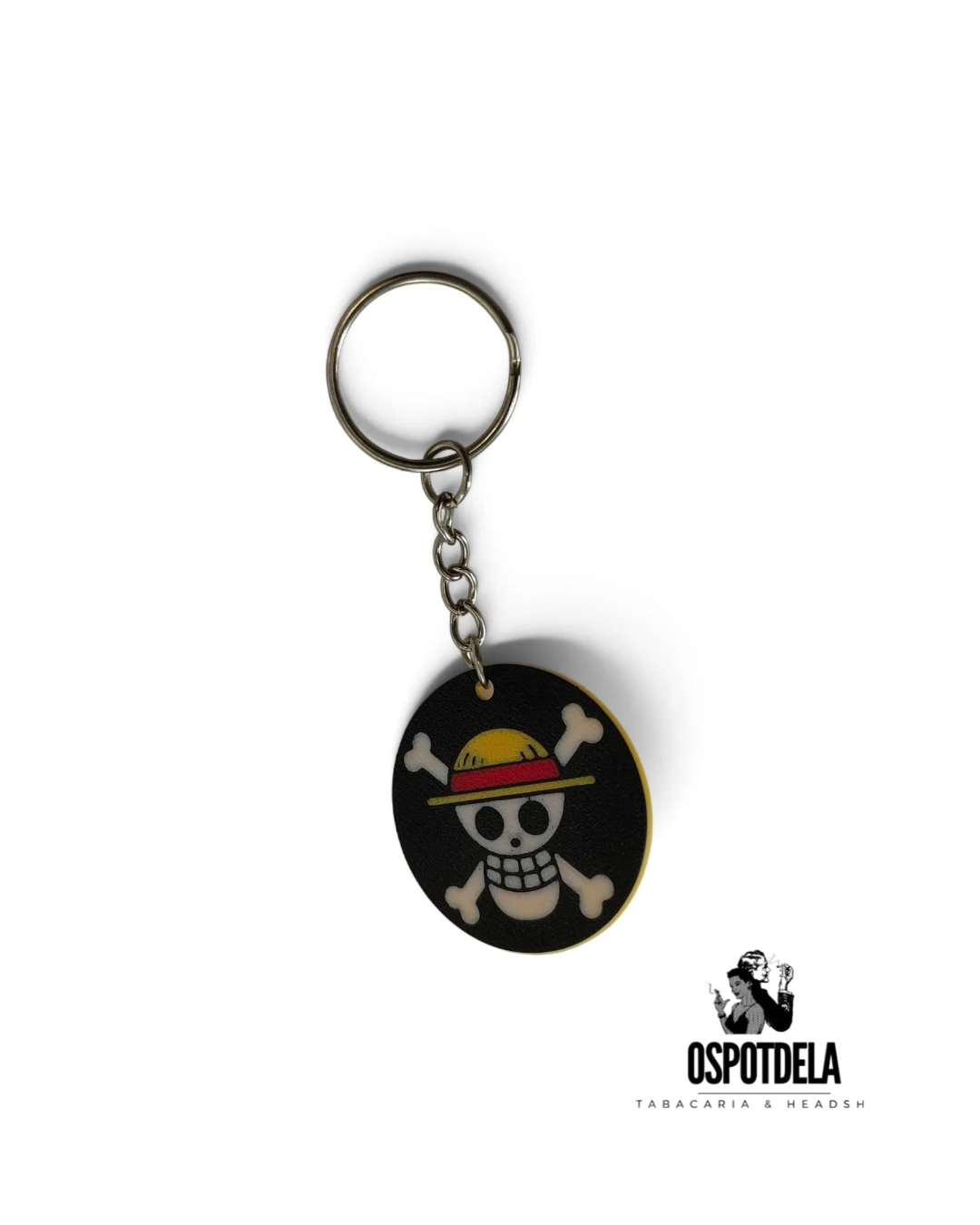 Porta-Chaves Chapéu de Palha Luffy (One Piece) em Impressão 3D – OSPOTDELA - Imagen 2