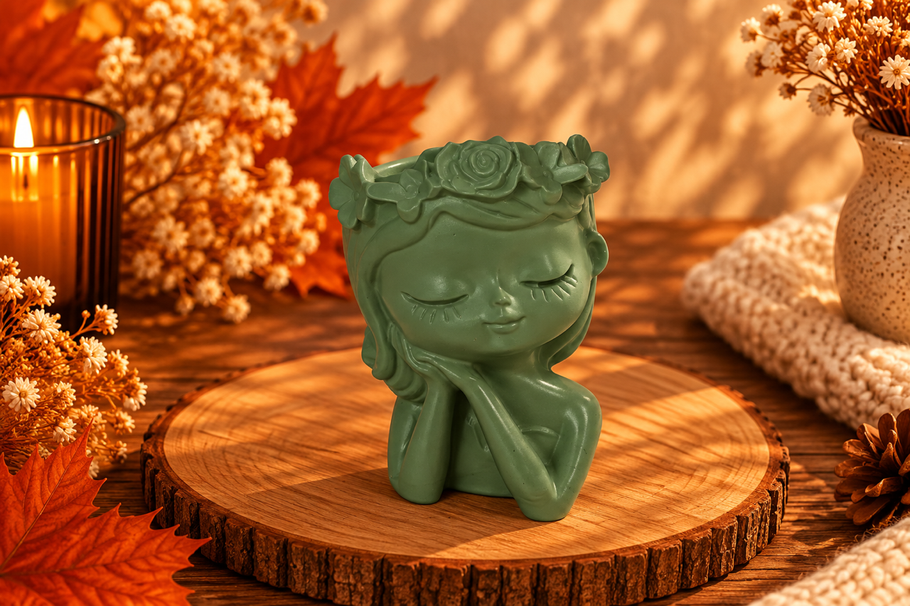 Vaso Decorativo Menina Serena – Sonho - Image 4