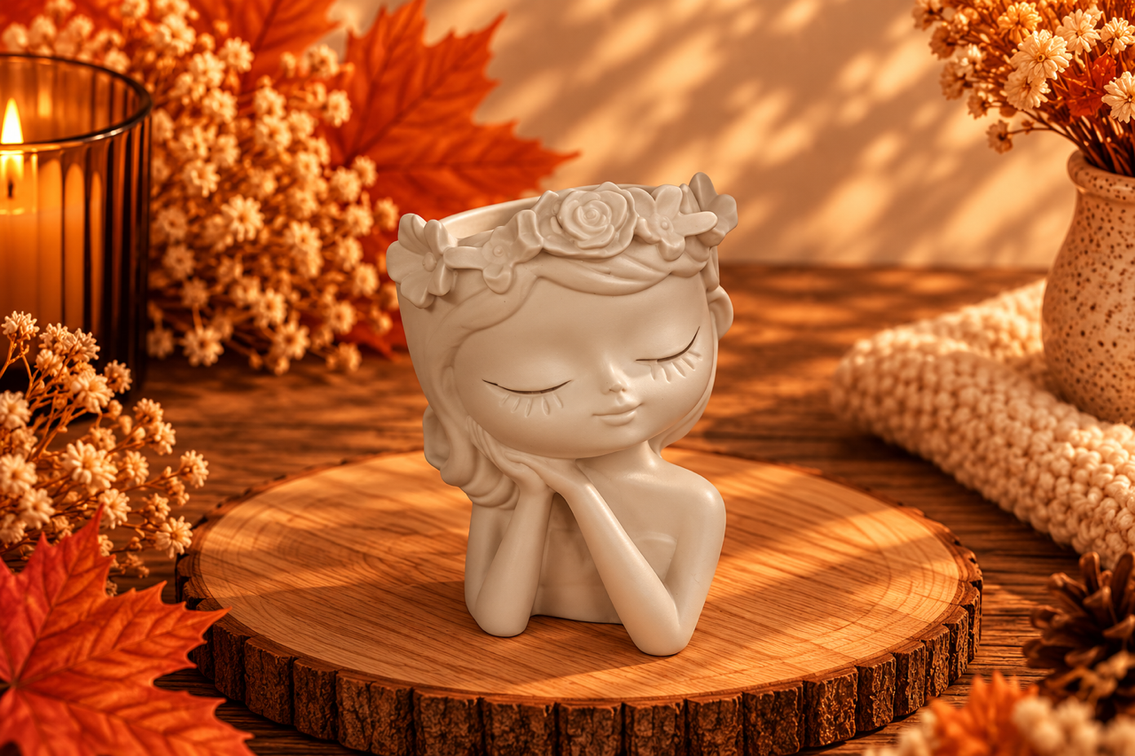 Vaso Decorativo Menina Serena – Sonho - Image 5