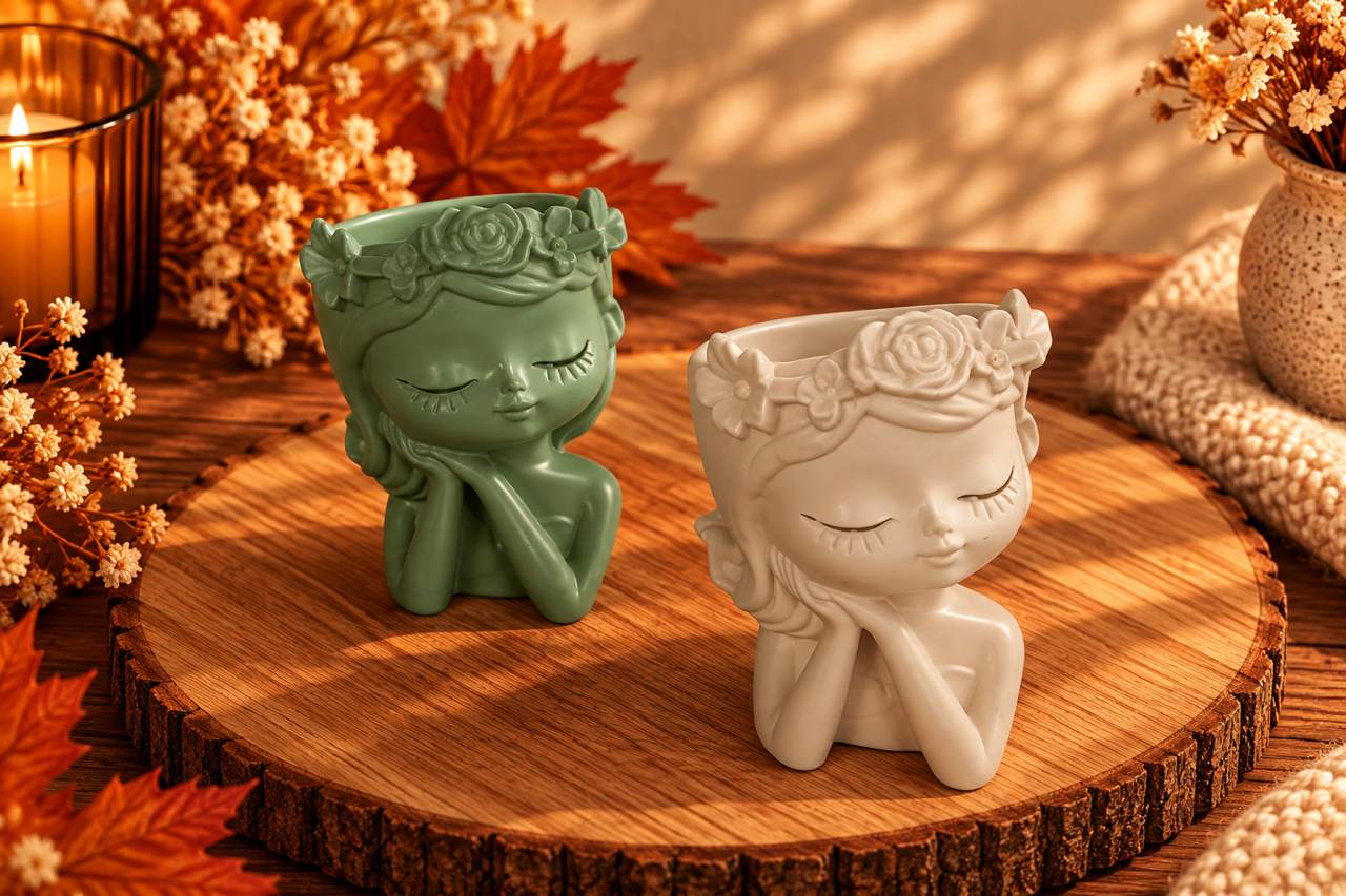 Vaso Decorativo Menina Serena – Sonho - Image 6