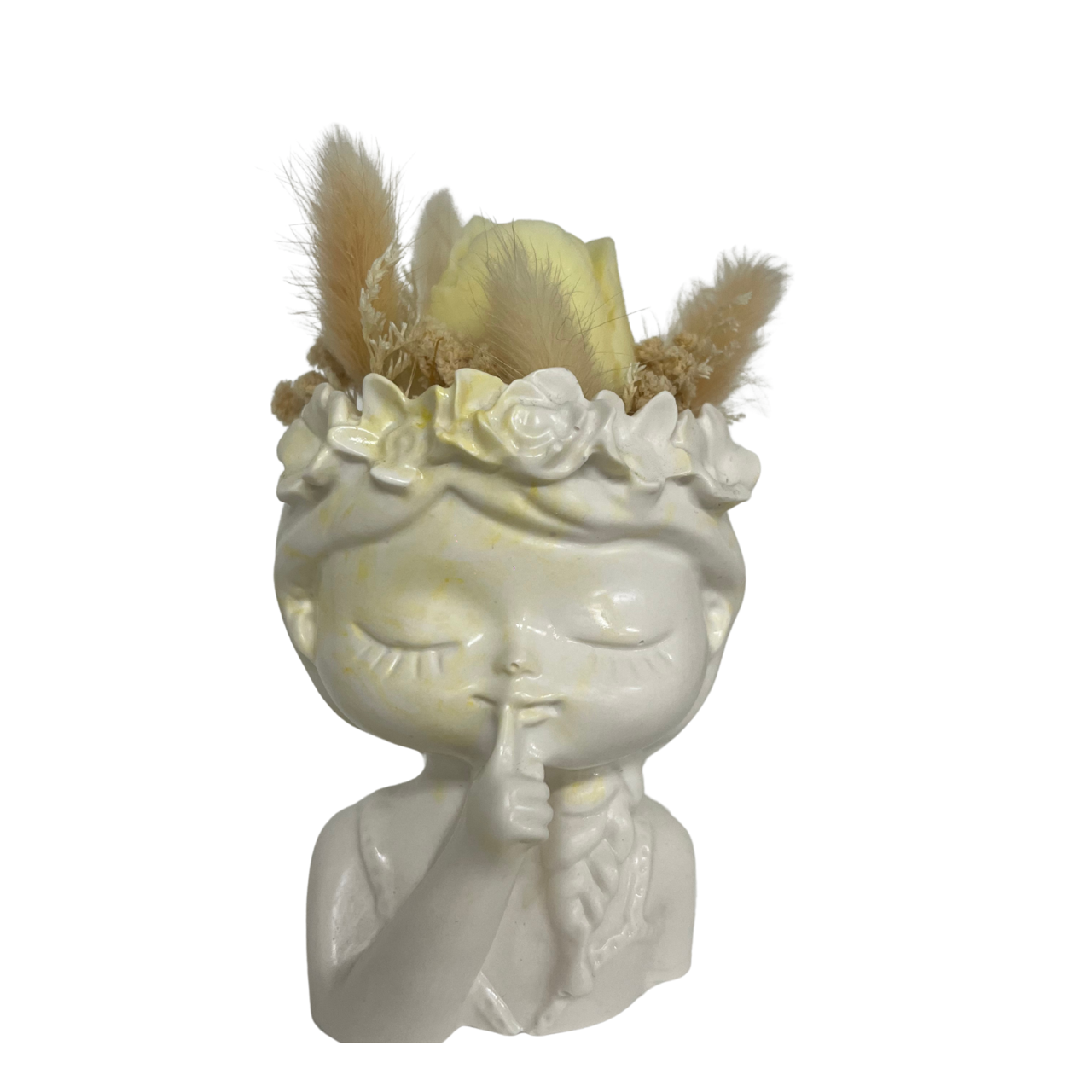 Vaso Decorativo Menina Serena – Silêncio - Imagen 12