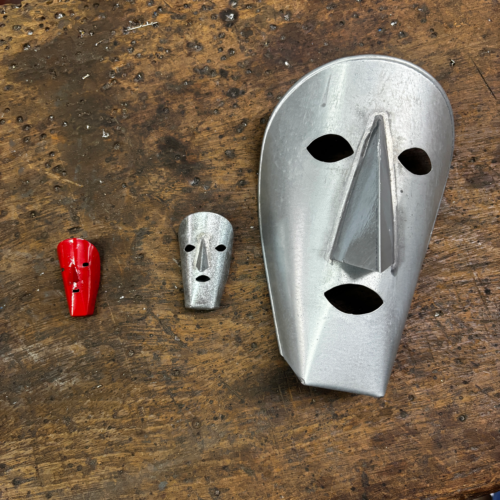 Máscaras de caretos artesanais