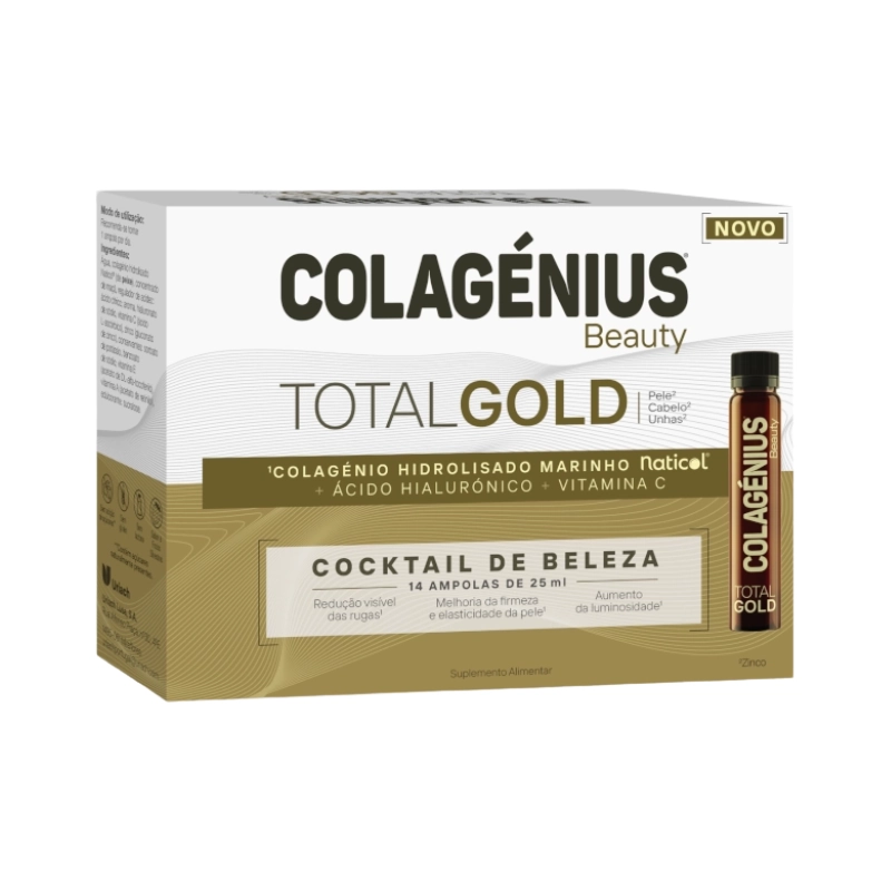 Embalagem Colagénius TotalGold
