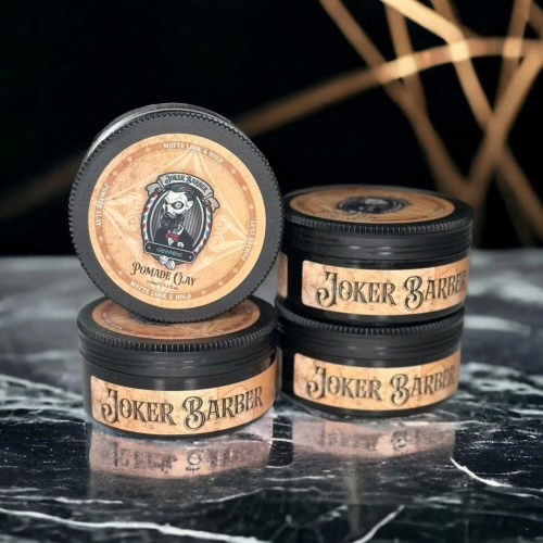 Cera Pomade Clay da Joker Barber - Image 2