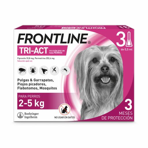 Embalagem de Frontline Tri-Act 2-5Kg