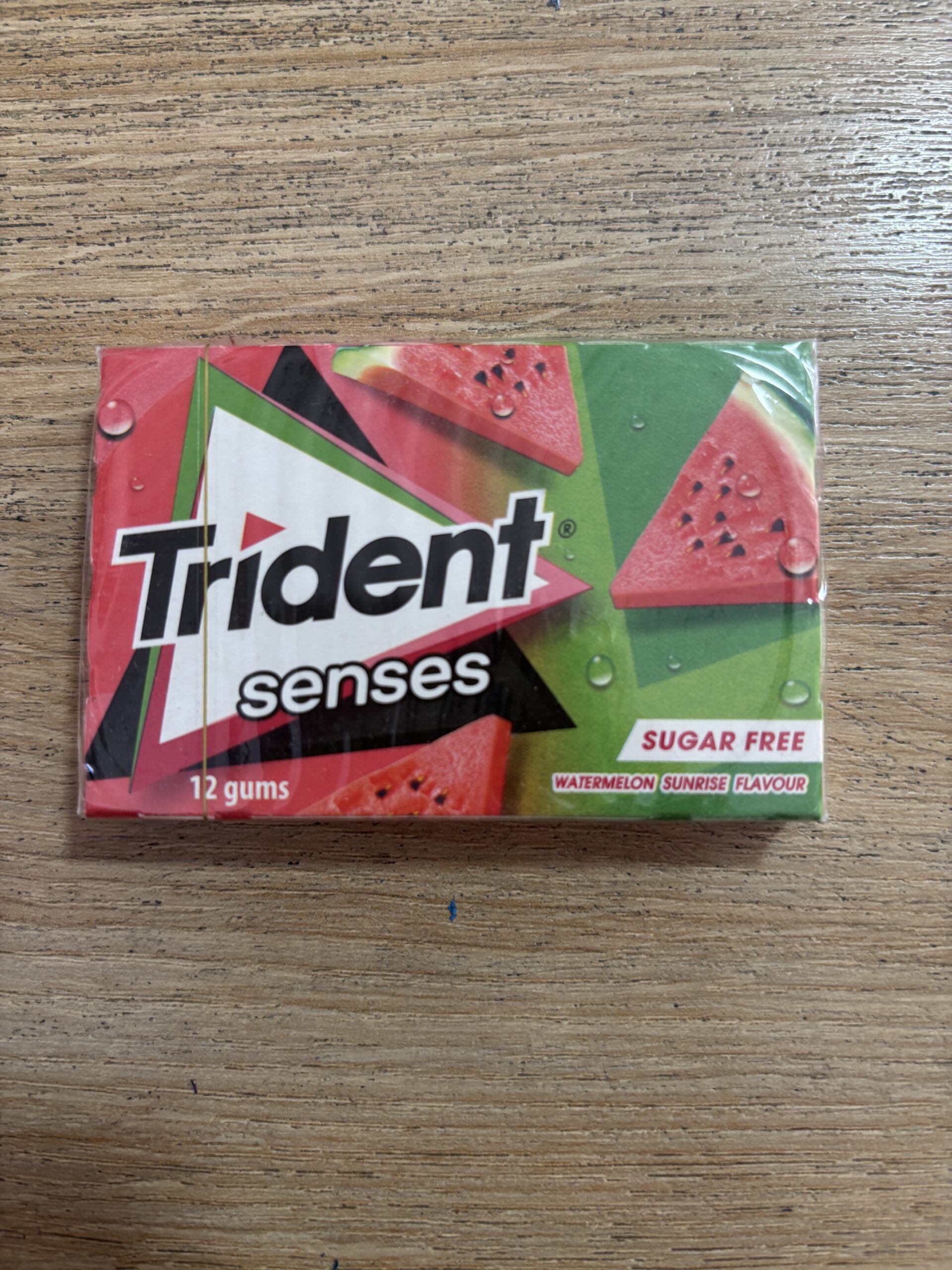 pacote de Pastilhas Elásticas Trident Senses Melancia