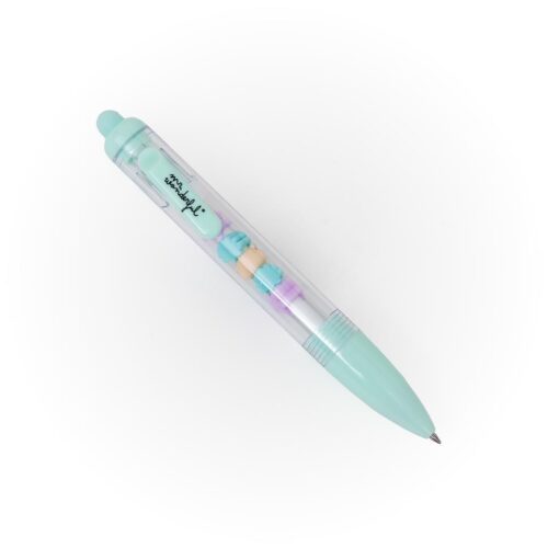 Esferográfica Apagável com decoração interior - Lontra Lazy Mr. Wonderful